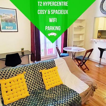 Le Gambetta T2 Cosy Hypercentre Wifi Fibre Avec Parking Appartement Pau Buitenkant foto