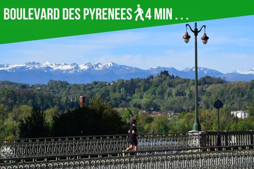 Le Gambetta T2 Cosy Hypercentre Wifi Fibre Avec Parking Appartement Pau Buitenkant foto
