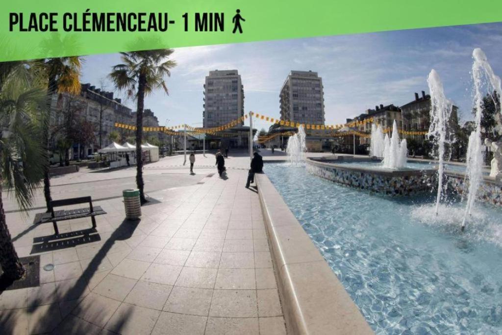 Le Gambetta T2 Cosy Hypercentre Wifi Fibre Avec Parking Appartement Pau Buitenkant foto